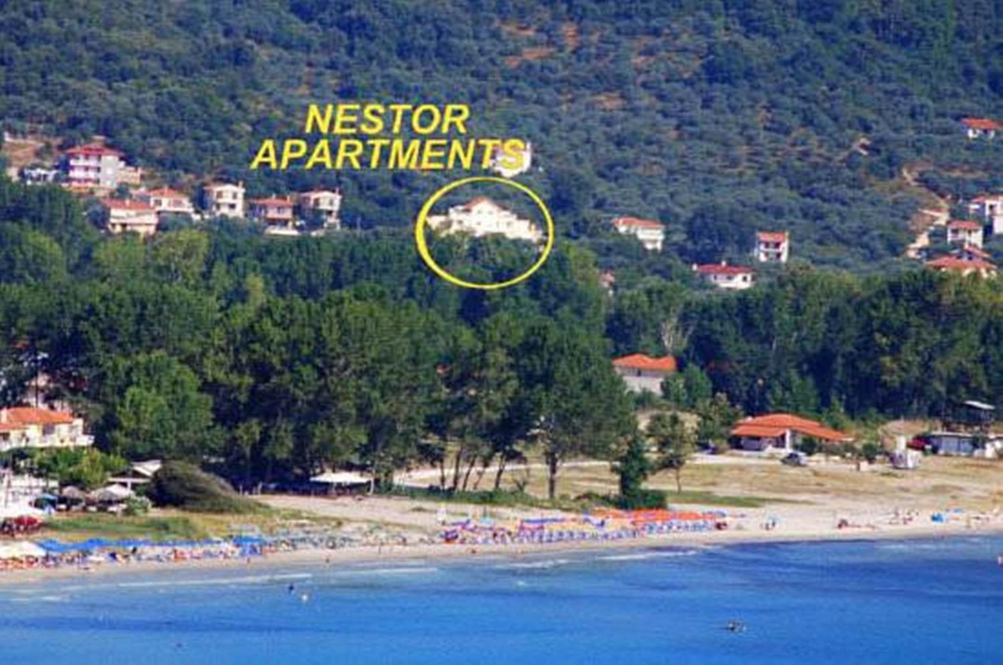 Nestor Apartments Chrisi Ammoudia Esterno foto